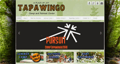Desktop Screenshot of camp-tapawingo.com