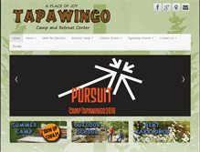 Tablet Screenshot of camp-tapawingo.com